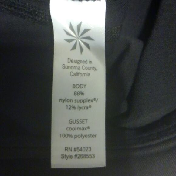 Athleta Black Stretch Pants XS - Picture 6 of 7